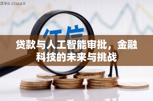 盐水贷款与人工智能审批，金融科技的未来与挑战