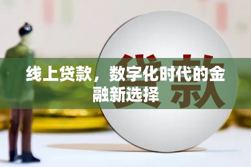 盐水线上贷款，数字化时代的金融新选择