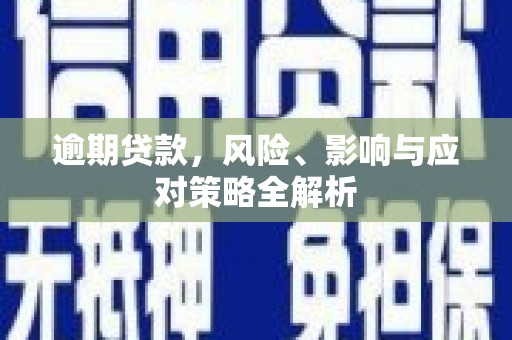 盐水逾期贷款，风险、影响与应对策略全解析