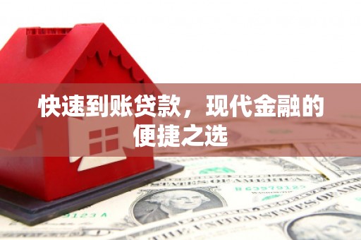 盐水快速到账贷款，现代金融的便捷之选