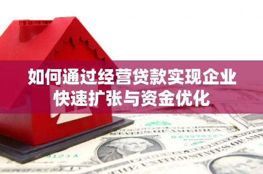盐水如何通过经营贷款实现企业快速扩张与资金优化