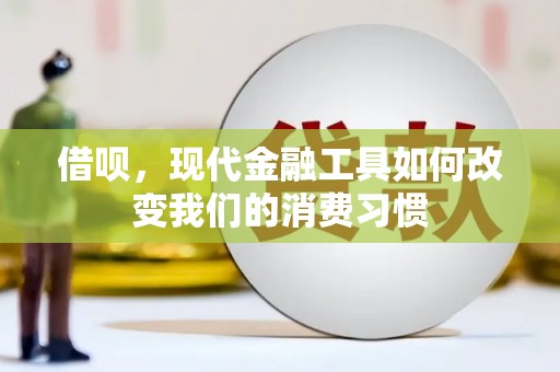 盐水借呗，现代金融工具如何改变我们的消费习惯