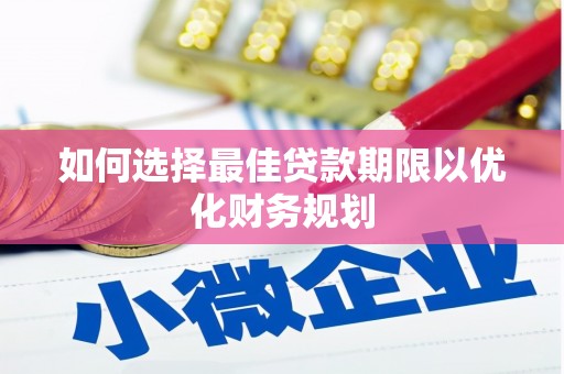 盐水如何选择最佳贷款期限以优化财务规划