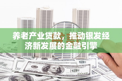 盐水养老产业贷款，推动银发经济新发展的金融引擎