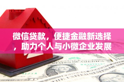 盐水微信贷款，便捷金融新选择，助力个人与小微企业发展