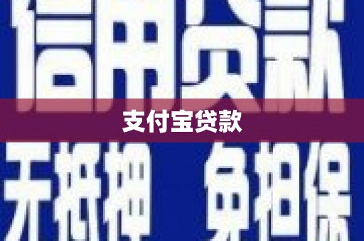 盐水支付宝贷款
