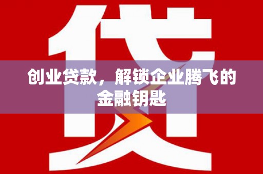 盐水创业贷款，解锁企业腾飞的金融钥匙